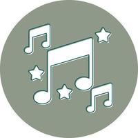 Musical Notes Vector Icon