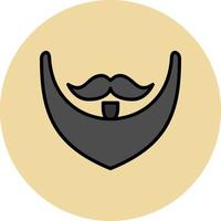 barba vector icono