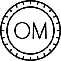 Oman Dial code Vector Icon