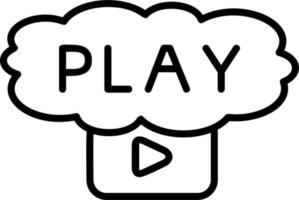 Play Vector Icon