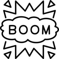 Boom Vector Icon