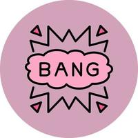 Bang Vector Icon