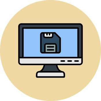 Save File Vector Icon