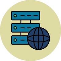 Hosting Server Vector Icon