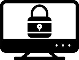 Lock Screen Vector Icon