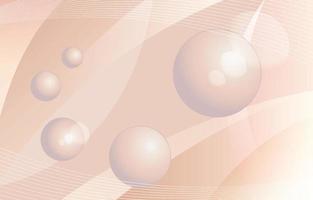 Abstract Subtle Gradient with Balls Background vector