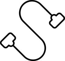 Resistance Band Vector Icon