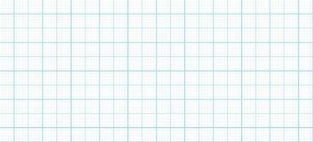 Blue millimeter graph paper grid background. Seamless pattern math paper texture. Desigh for rchitect plan, school project. Vector illustration