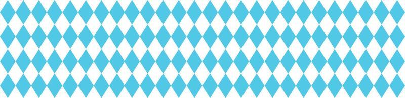 bavarian pattern for oktoberfest. german blue rhombus texture. Vector illustration