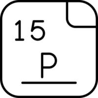 Phosphorus Vector Icon