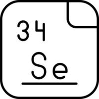 Selenium Vector Icon