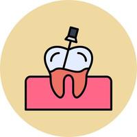 Root Canal Vector Icon