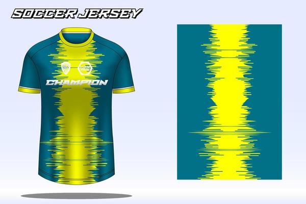 Soccer jersey design for sublimation, sport t shirt design, template jersey  16595241 Vector Art at Vecteezy