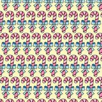 seamless pattern candy background vector