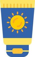 Sunscreen Vector Icon
