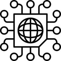 Digitalization Vector Icon