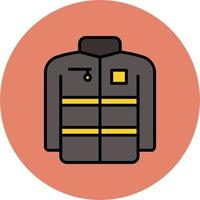 Firefighter Uniform Vector Icon