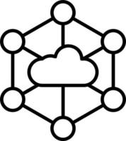 Cloud Computing Vector Icon