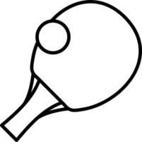 Ping pong Vector Icon