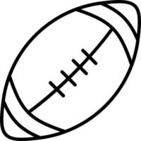 icono de vector de rugby