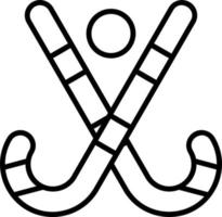 icono de vector de hockey