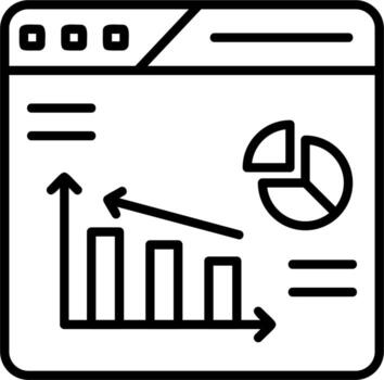Web Analytics Vector Icon