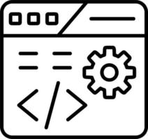 icono de vector de optimización web