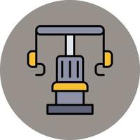 Bench press Vector Icon