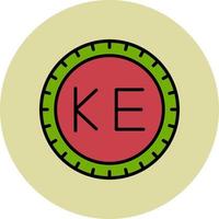 Kenya Dial code Vector Icon