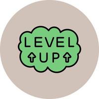 Level Up Vector Icon