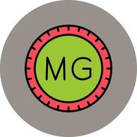 Madagascar Dial code Vector Icon