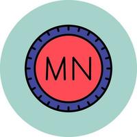 Mongolia Dial code Vector Icon