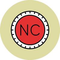 New Caledonia Dial code Vector Icon