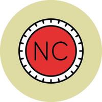 New Caledonia Dial code Vector Icon