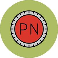 Pitcairn Islands Dial code Vector Icon