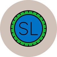 Sierra Leone Dial code Vector Icon