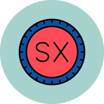 Sint Maarten Dial code Vector Icon