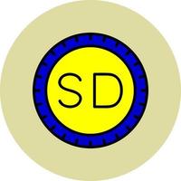 Sudan Dial code Vector Icon