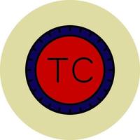 Turks and Caicos Islands Dial code Vector Icon