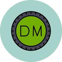 Dominica Dial code Vector Icon