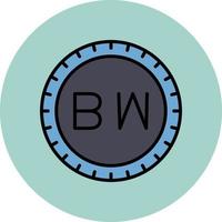 Botswana marcar código vector icono