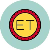 Ethiopia Dial code Vector Icon