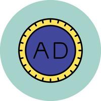 Andorra Dial code Vector Icon