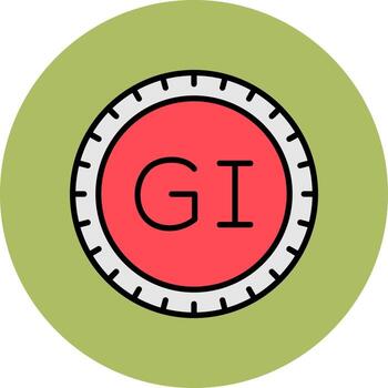 Gibraltar Dial code Vector Icon