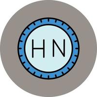 Honduras marcar código vector icono