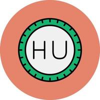 Hungary Dial code Vector Icon