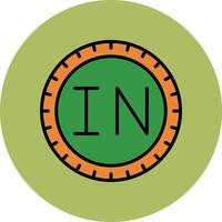 India Dial code Vector Icon