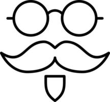 Moustache Vector Icon