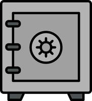 Safe Box Vector Icon