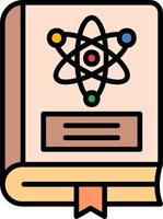 Physics Book Vector Icon